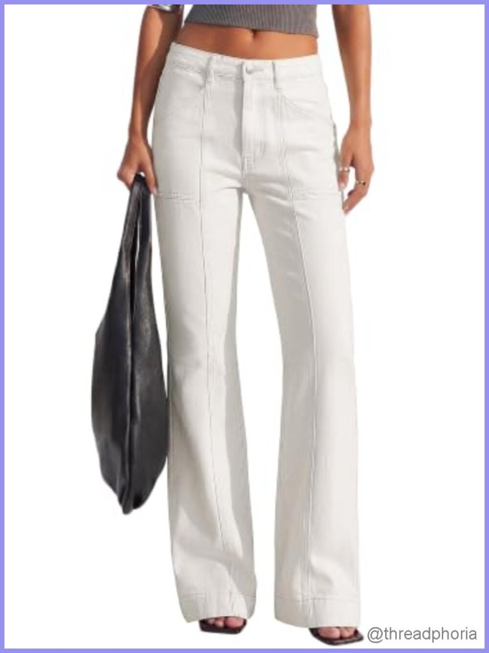 Women's Curve Appeal Straight Leg Stretchy Denim Jeans